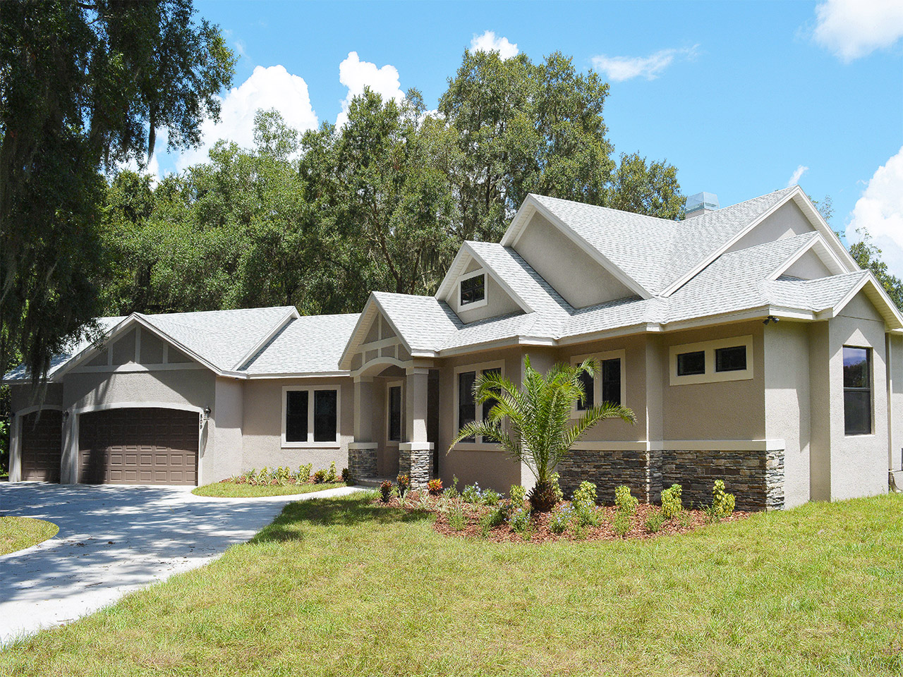Modern, Mountain Style Custom Home in Valrico Florida